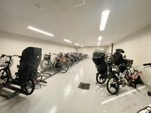 【東京都/新宿区筑土八幡町】パークハウス飯田橋レジデンス 駐輪場