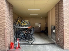 【東京都/文京区関口】ユニーブル江戸川橋 駐輪場