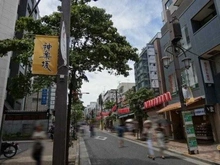 【東京都/新宿区東五軒町】ブラントン神楽坂 神楽坂通り商店街（現地より約500m）