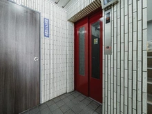 【東京都/千代田区飯田橋】サンパークマンション千代田 共用部：エレベーターホール