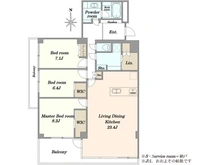 【東京都/新宿区中落合】中落合シティハウス 間取り図