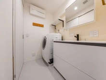 【東京都/新宿区山吹町】グリーンキャピタル神楽坂 洗面室：※家具・調度品等は販売価格に含まれておりません