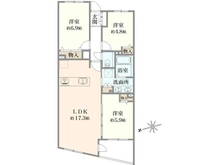 【東京都/新宿区白銀町】神楽坂トワイシアヒルサイドレジデンス 間取り図