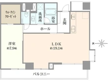 【東京都/文京区小石川】エルアージュ小石川 間取り図