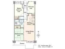 【東京都/新宿区市谷山伏町】イトーピア市ヶ谷山伏町 間取り図