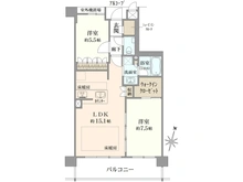 【兵庫県/神戸市灘区神ノ木通】ワコーレ六甲道シーズンアベニュー 間取り図