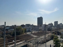【兵庫県/西宮市深津町】ラフィネス西宮北口 サウスコート バルコニー：南側バルコニーから