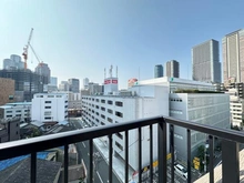 【大阪府/大阪市北区大淀南】メロディーハイム新梅田 眺望：バルコニーから南西側