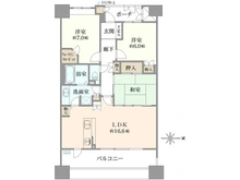 【大阪府/豊中市緑丘】イトーピア豊中緑丘ロジュマン 間取り図