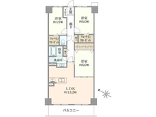 【兵庫県/宝塚市栄町】サークコート宝塚 間取り図