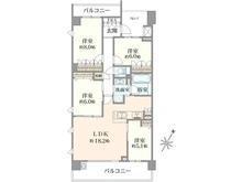 【大阪府/豊中市新千里北町】パークハウス千里中央 サザン・レジデンス 間取り図