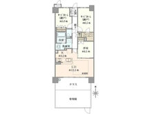 【兵庫県/尼崎市小中島】メイツ園田テラスシティ 間取り図