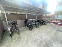 【大阪府/豊中市北桜塚】コム・クオレ豊中北桜塚 駐輪場