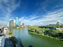 【大阪府/大阪市都島区片町】プラウド大阪城 眺望：南東側眺望（ズームなし）