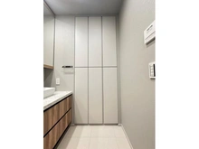 【大阪府/大阪市都島区片町】プラウド大阪城 収納：洗面所収納