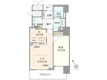 【兵庫県/尼崎市御園町】ローレルタワー尼崎 間取り図