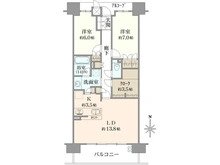 【大阪府/豊中市上新田】ジオ千里中央ザ・レジデンス 間取り図
