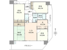 【大阪府/豊中市服部元町】アービング服部元町 間取り図