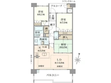 【大阪府/豊中市東豊中町】ザ・レジデンス豊中 C棟 間取り図