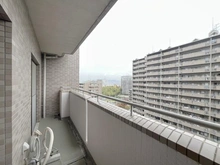 【大阪府/豊中市東泉丘】ジオ緑地公園 一番館 バルコニー：北側