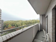 【大阪府/豊中市東泉丘】ジオ緑地公園 一番館 バルコニー：北側