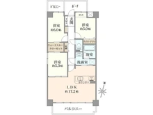 【大阪府/豊中市北桜塚】プラネ豊中北桜塚 間取り図