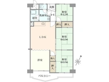 【大阪府/吹田市桃山台】千里桃山台団地 A1棟 間取り図