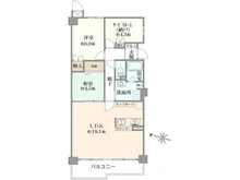 【大阪府/豊中市刀根山】刀根山レックスマンション 間取り図