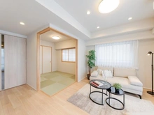 【埼玉県/所沢市東町】ザ・パークハウス所沢 リビング