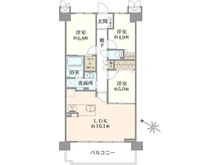 【東京都/西東京市谷戸町】サンヴェールひばりヶ丘ガーデンシティ 間取り図