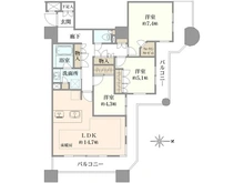 【東京都/練馬区石神井町】石神井公園ピアレス 間取り図