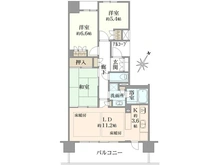 【東京都/練馬区東大泉】プラウドシティ大泉学園 間取り図