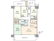 【東京都/練馬区東大泉】ウィズダム大泉学園 間取り図