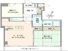 【東京都/足立区保木間】セザール第三竹ノ塚 間取り図