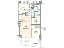 【東京都/練馬区石神井台】ルネステージ武蔵関 間取り図