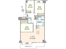 【東京都/板橋区小茂根】パーク・ハイム小竹向原 間取り図