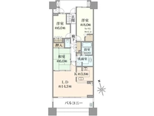 【東京都/西東京市谷戸町】グランジオ武蔵野 間取り図