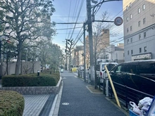 【東京都/台東区橋場】カーサ浅草桜橋 前面道路