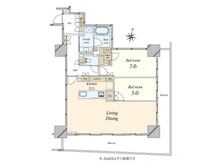 【千葉県/千葉市中央区中央】エクセレントザタワー 間取り図