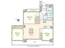 【東京都/台東区千束】クレストフォルム浅草グランステージ 間取り図