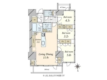 【東京都/文京区本郷】オープンレジデンシア本郷の杜 間取り図