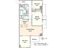 【東京都/豊島区目白】オープンレジデンシア目白プレイス 間取り図