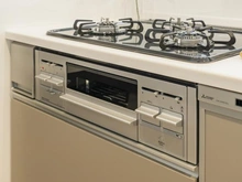 【東京都/台東区台東】グランベルセントラルステージ キッチン：三口コンロ