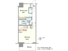 【東京都/台東区西浅草】浅草タワー 間取り図