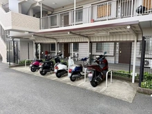 【千葉県/流山市前ケ崎】ダイアパレス北小金ヒルズ バイク置場