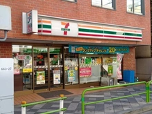 【東京都/台東区上野】クレストフォルム上野グランステージ セブンイレブン台東東上野六丁目店（現地より約450m）