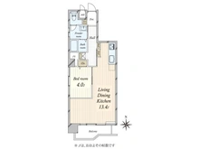 【東京都/台東区元浅草】藤和仲御徒町コープ 間取り図