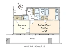 【東京都/台東区東上野】TIX TOWER UENO 間取り図