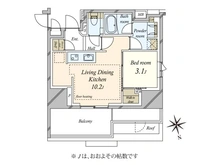 【東京都/台東区東上野】ブリリア東上野 間取り図