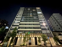 【東京都/荒川区東日暮里】クレヴィア日暮里 THE PLACE 外観：夜Ver.